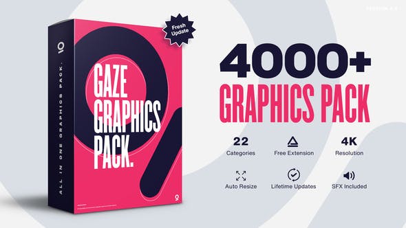 Gaze Graphics Pack 4000+ Animations V4.5 25010010[AnimationStudio]