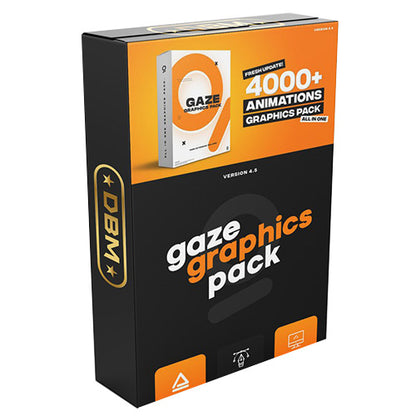 Gaze Graphics Pack 4000+ Animations V4.5 25010010[AnimationStudio]