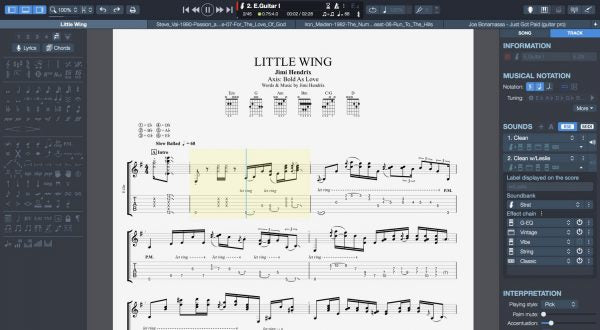 Guitar Pro (2020) v7.5 Multilingual+Soundbanks Full Version