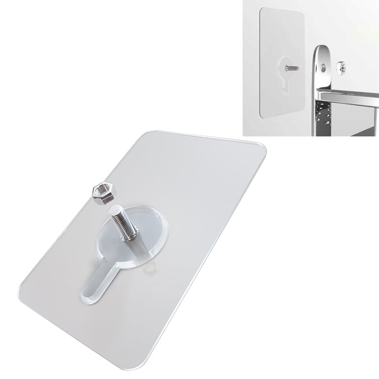 Screw Sticky Hook แขวนผนัง Punch-free สติ๊กเกอร์ติดผนัง Hook, Screw ความยาว: 10 มม, 10mm