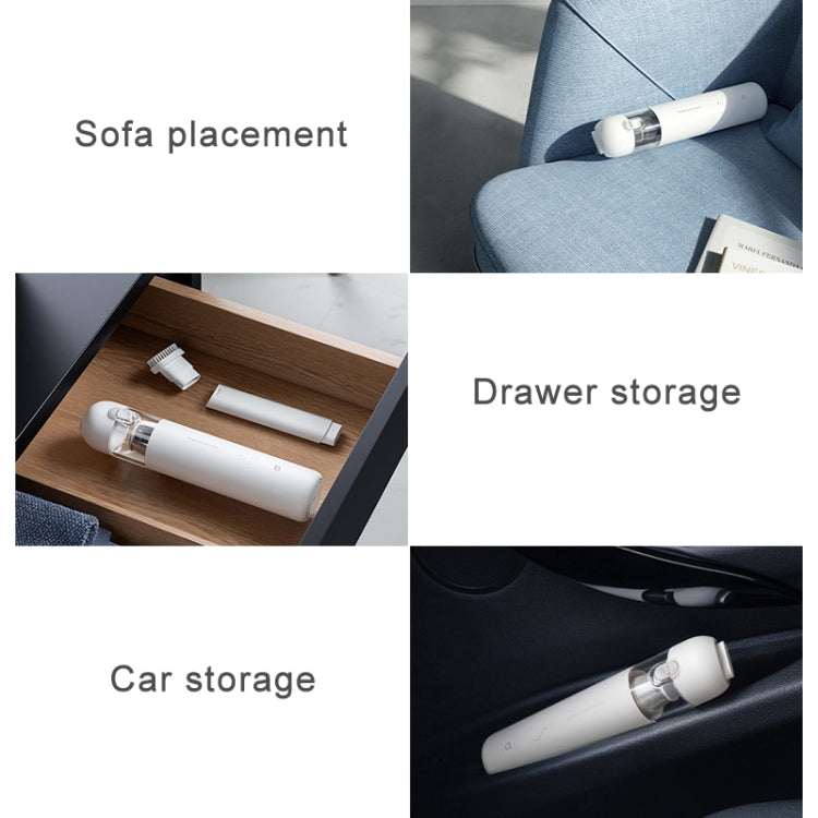Original Xiaomi Mijia 120W 13000Pa แบบพกพามือถือรถบ้านเครื่องดูดฝุ่น Catcher ทำความสะอาดเครื่องมือ, Vacuum Cleaner