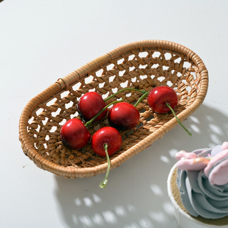 GP36 ตะกร้าใส่ผ้าขนหนูลายหวายถักเล็ก, Towel Holder Basket