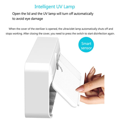 YJK086 เครื่องฆ่าเชื้อแปรงสีฟันอัลตราไวโอเลต UV ในบ้านอัจฉริยะ
