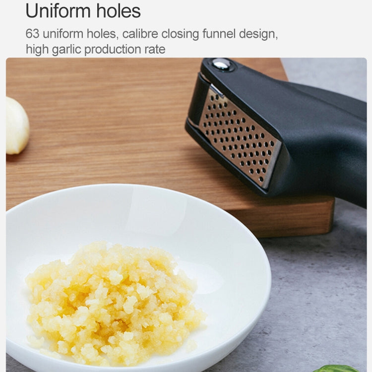 Original Xiaomi Youpin Huohou เครื่องกดกระเทียมคู่มือเครื่องบดกระเทียมสับกระเทียมเครื่องมือ, Huohou Garlic Presser
