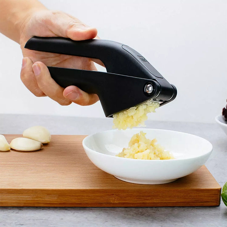 Original Xiaomi Youpin Huohou เครื่องกดกระเทียมคู่มือเครื่องบดกระเทียมสับกระเทียมเครื่องมือ, Huohou Garlic Presser