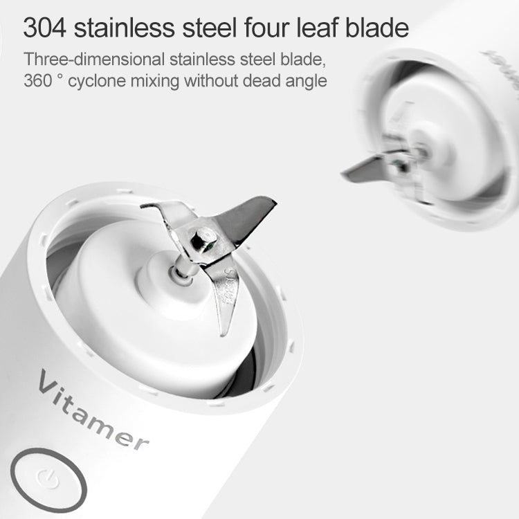 Vitamer USB Mini แบบพกพา Juicer เครื่องปั่นน้ำผลไม้มะนาวผลไม้ Squeezers Reamers ขวด