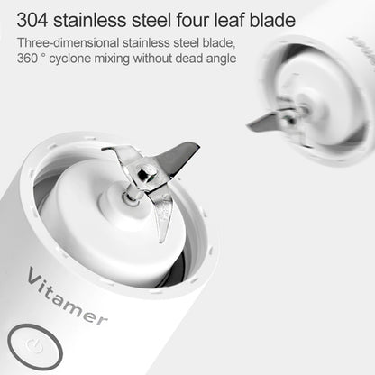 Vitamer USB Mini แบบพกพา Juicer เครื่องปั่นน้ำผลไม้มะนาวผลไม้ Squeezers Reamers ขวด