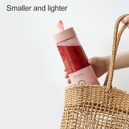 Vitamer USB Mini แบบพกพา Juicer เครื่องปั่นน้ำผลไม้มะนาวผลไม้ Squeezers Reamers ขวด