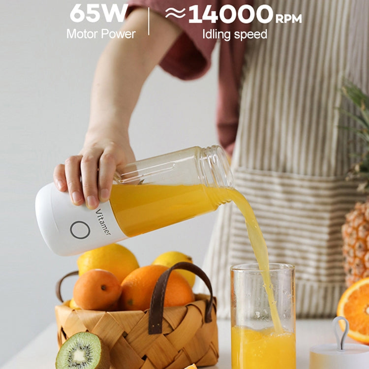 Vitamer USB Mini แบบพกพา Juicer เครื่องปั่นน้ำผลไม้มะนาวผลไม้ Squeezers Reamers ขวด