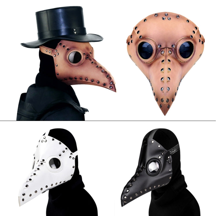 HG65005 หน้ากากแต่งตัวฮาโลวีนอุปกรณ์ประกอบฉาก Rivets Beak Shape, Rivets Black, Rivets White, Rivets Brown