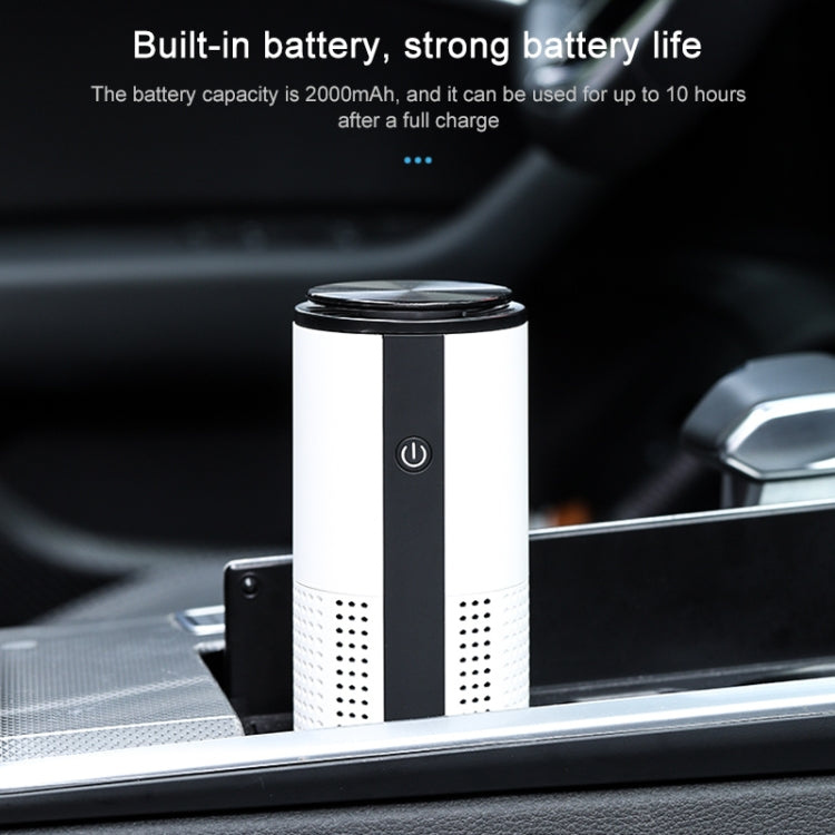 WT-U12 DC 5V ไอออนลบสมาร์ทเครื่องฟอกอากาศในรถยนต์