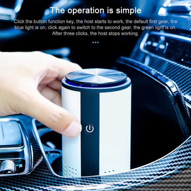 WT-U12 DC 5V ไอออนลบสมาร์ทเครื่องฟอกอากาศในรถยนต์