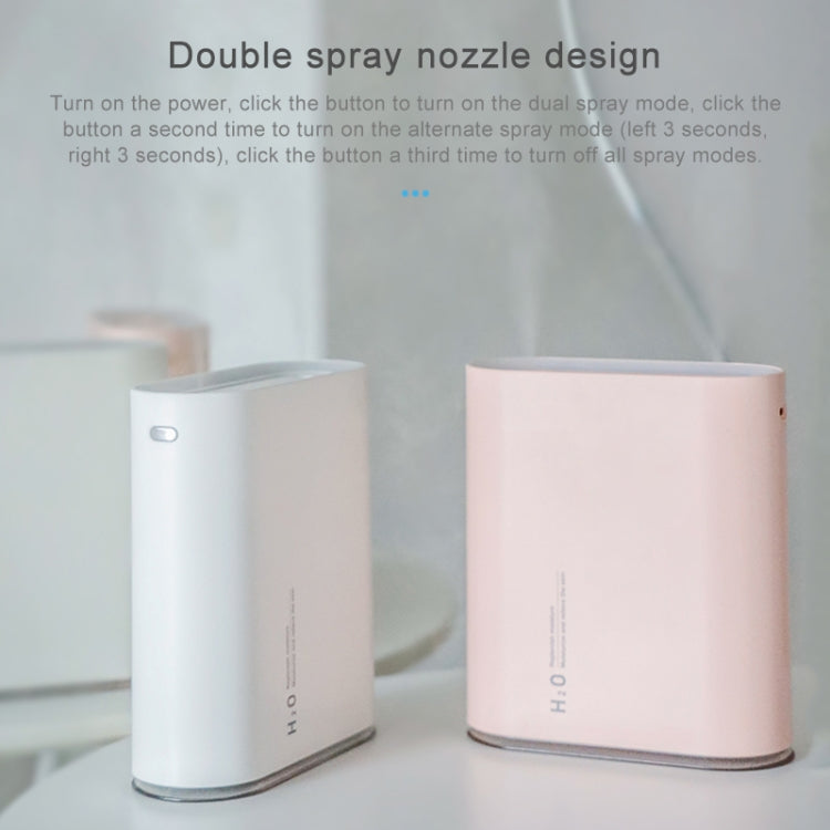 Y10 Runway Dual Jet Humidifier สีสัน Marquee Night Light 1L เครื่องฟอกอากาศสำหรับโฮมออฟฟิศ