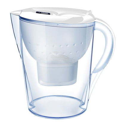 เครื่องกรองน้ำกาต้มน้ำถ่านกัมมันต์ขนาด 3.5 ลิตรพร้อมไส้กรอง, 3.5L (Dark Blue), 3.5L(White)