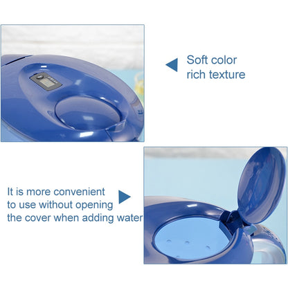 เครื่องกรองน้ำกาต้มน้ำถ่านกัมมันต์ขนาด 3.5 ลิตรพร้อมไส้กรอง, 3.5L (Dark Blue), 3.5L(White)