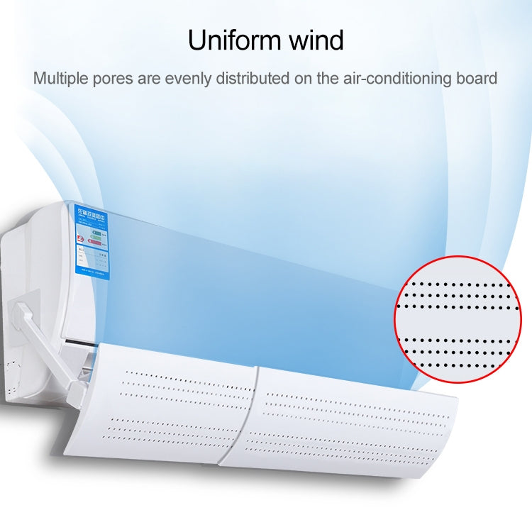 ห้องนอนติดผนังเด็ก Universal Anti-ตรงเป่าเครื่องปรับอากาศกระจกบังลม Wind Deflector Shroud, รุ่น M Hole, M Hole Version