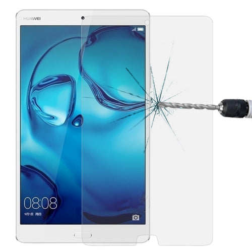 สำหรับ Huawei MediaPad M3 8.4 นิ้ว 0.3mm 9H ความแข็งพื้นผิวฟิล์มกระจกนิรภัยป้องกันการระเบิด, For MediaPad M3 8.4 inch