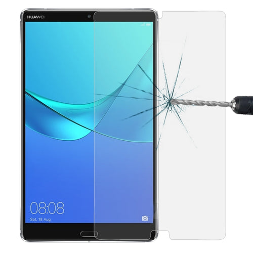 สำหรับ Huawei MediaPad M5 8.4 นิ้ว 0.3mm 9H ความแข็งพื้นผิวฟิล์มกระจกนิรภัยป้องกันการระเบิด, For MediaPad M5 8.4 inch