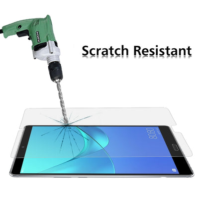 สำหรับ Huawei MediaPad M5 8.4 นิ้ว 0.3mm 9H ความแข็งพื้นผิวฟิล์มกระจกนิรภัยป้องกันการระเบิด, For MediaPad M5 8.4 inch