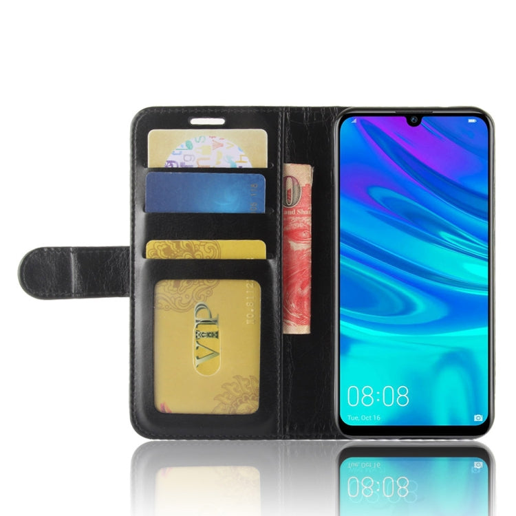 ซองหนังพลิกแนวนอนเนื้อ R64 เนื้อเดียวสำหรับ Huawei P30 Lite พร้อมตัวยึดและกระเป๋าสตางค์และช่องเสียบการ์ดและกรอบรูป, For Huawei P30 Lite
