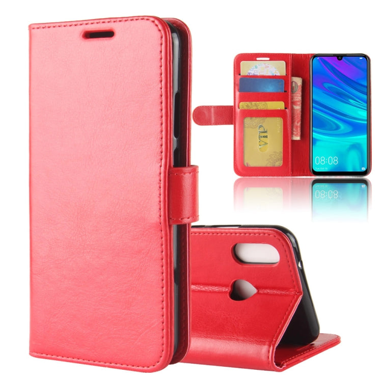 ซองหนังพลิกแนวนอนเนื้อ R64 เนื้อเดียวสำหรับ Huawei P30 Lite พร้อมตัวยึดและกระเป๋าสตางค์และช่องเสียบการ์ดและกรอบรูป, For Huawei P30 Lite