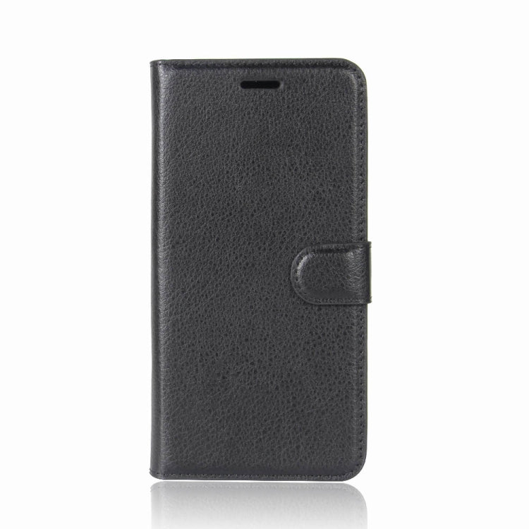ซองหนังพลิกแนวนอนเนื้อลิ้นจี่สำหรับ Huawei P30 Lite พร้อมกระเป๋าสตางค์และที่ใส่และช่องเสียบการ์ด, For Huawei P30 Lite