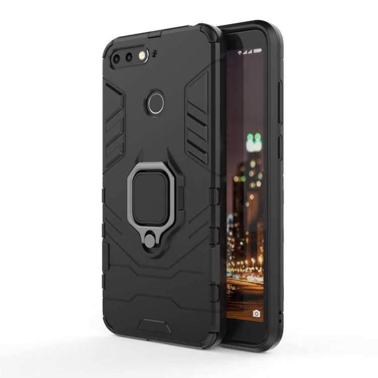 เคสกันกระแทก PC + TPU สำหรับ Huawei Honor 7A พร้อมที่ใส่แหวนแม่เหล็ก, For Huawei Honor 7A
