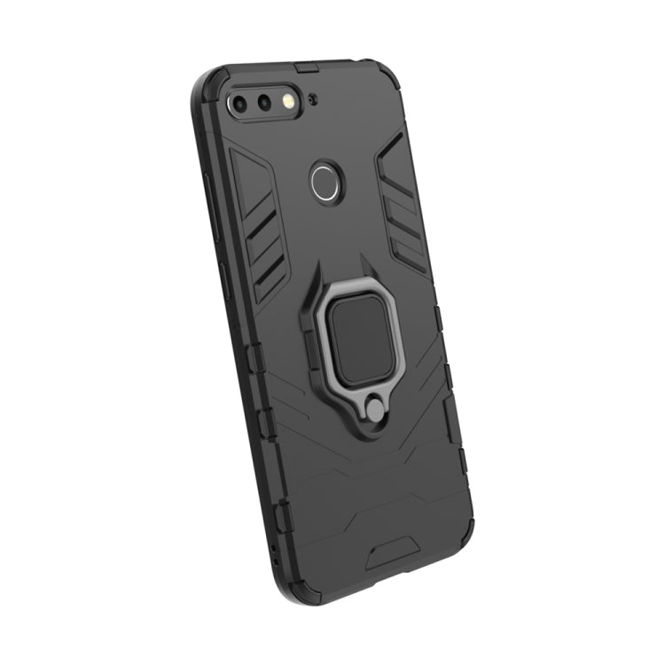 เคสกันกระแทก PC + TPU สำหรับ Huawei Honor 7A พร้อมที่ใส่แหวนแม่เหล็ก, For Huawei Honor 7A