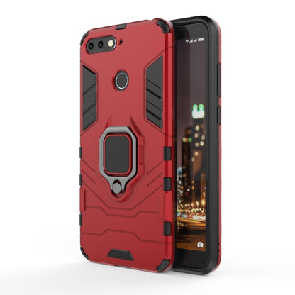 เคสกันกระแทก PC + TPU สำหรับ Huawei Honor 7A พร้อมที่ใส่แหวนแม่เหล็ก, For Huawei Honor 7A