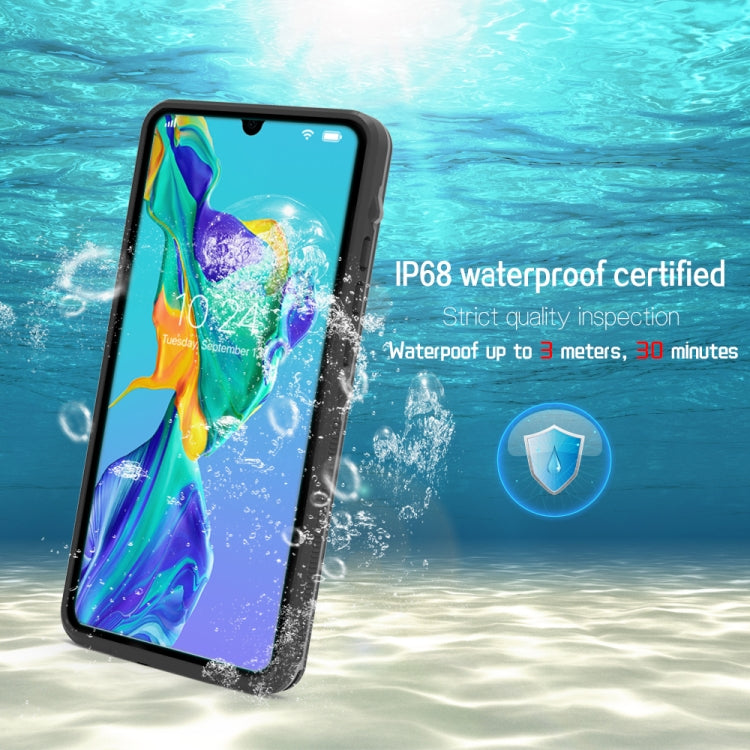เคสป้องกัน PC + TPU กันน้ำกันกระแทกสำหรับ Huawei P30 Pro