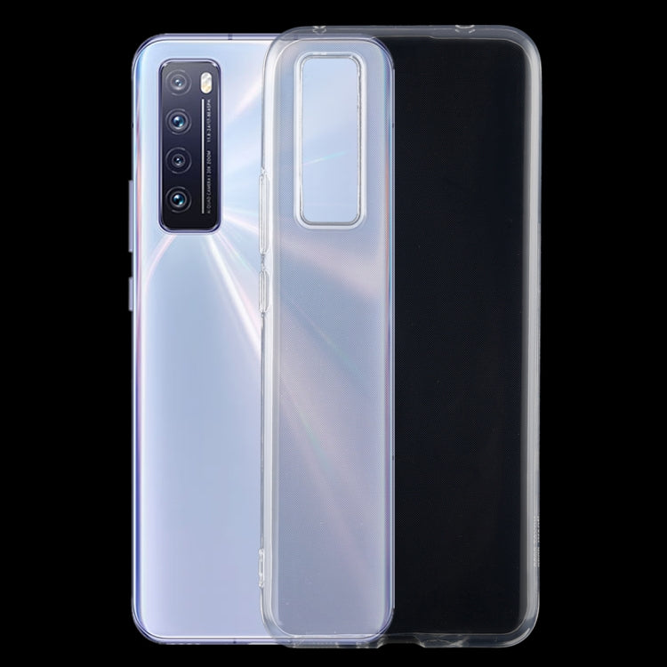 สำหรับ Huawei nova 7 0.5 มม. เคสป้องกัน TPU โปร่งใสบางเฉียบ, For Huawei nova 7