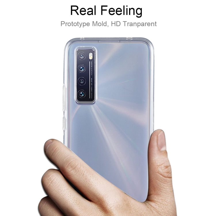 สำหรับ Huawei nova 7 0.5 มม. เคสป้องกัน TPU โปร่งใสบางเฉียบ, For Huawei nova 7