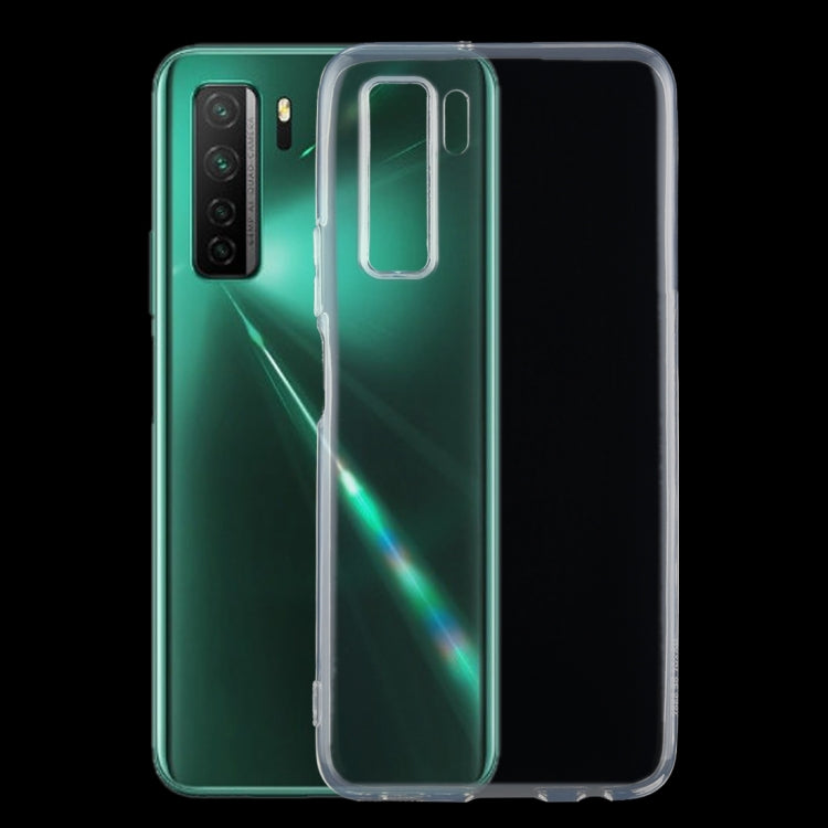สำหรับ Huawei nova 7 SE 0.5 มม. เคสป้องกัน TPU โปร่งใสบางเฉียบ, For Huawei nova 7 SE