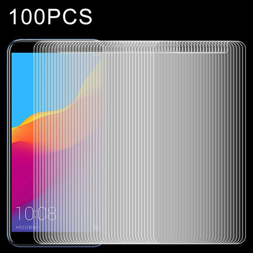 100 ชิ้น 0.26 มิลลิเมตร 9H 2.5D ฟิล์มกระจกนิรภัยสำหรับหัวเว่ยเกียรติ 7A, For Honor 7A(100 PCS)