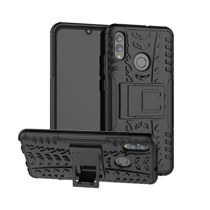 พื้นผิวยาง TPU + PC เคสกันกระแทกสำหรับ Huawei Honor 10 Lite / P Smart (2019) พร้อมตัวยึด, For Honor 10 Lite