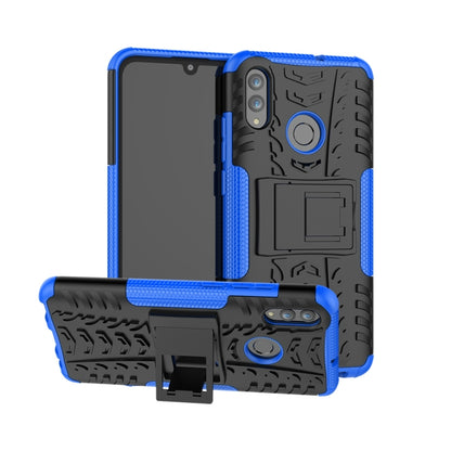 พื้นผิวยาง TPU + PC เคสกันกระแทกสำหรับ Huawei Honor 10 Lite / P Smart (2019) พร้อมตัวยึด, For Honor 10 Lite