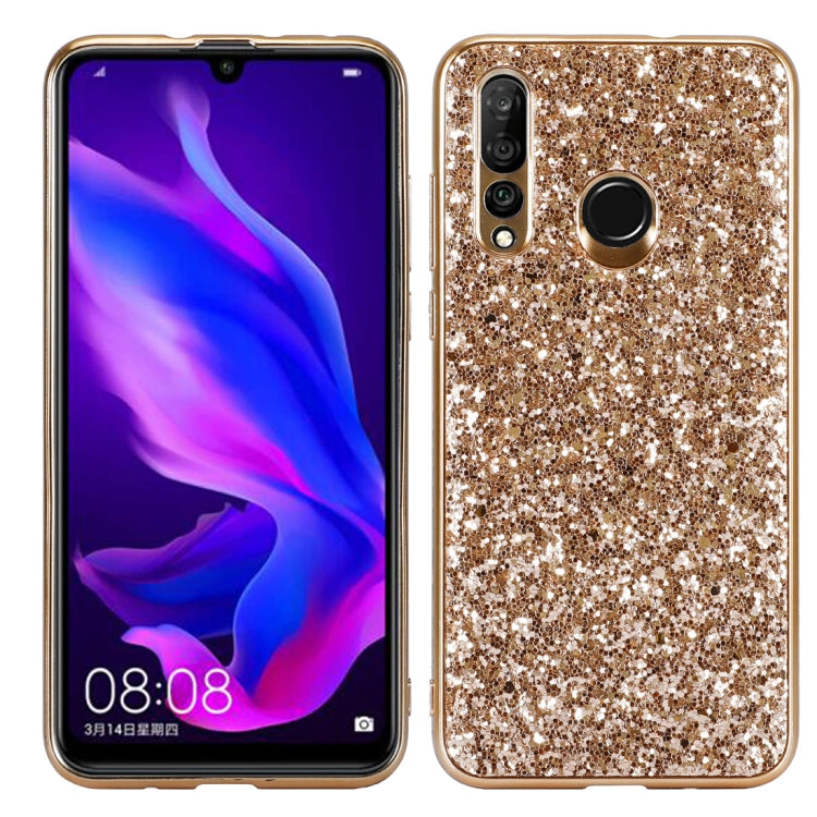 เคส TPU กันกระแทกแบบผงแวววาวสำหรับ Huawei nova 4, For Huawei nova 4