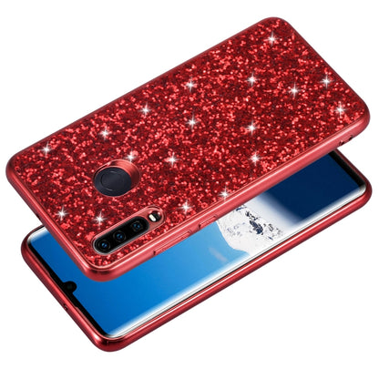 เคส TPU กันกระแทกแบบผงแวววาวสำหรับ Huawei P30 Lite / nova 4e, For Huawei P30 Lite / nova 4e