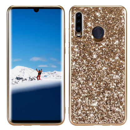 เคส TPU กันกระแทกแบบผงแวววาวสำหรับ Huawei P30 Lite / nova 4e, For Huawei P30 Lite / nova 4e