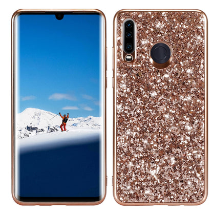 เคส TPU กันกระแทกแบบผงแวววาวสำหรับ Huawei P30 Lite / nova 4e, For Huawei P30 Lite / nova 4e