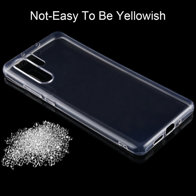 เคสป้องกันนุ่ม TPU โปร่งใสบางเฉียบ 0.75 มม. สำหรับ Huawei P30 Pro, For P30 Pro