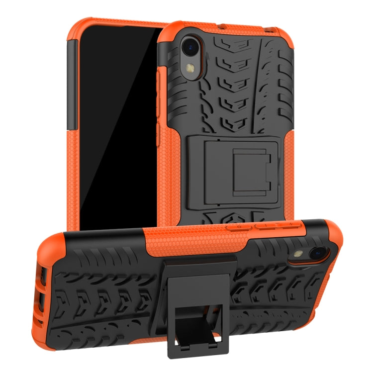เคสกันกระแทก PC + TPU Tyre สำหรับ Huawei Honor 8s พร้อมตัวยึด, For Huawei Honor 8s