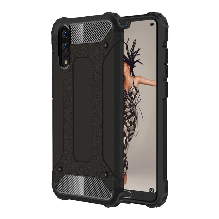 สำหรับ Huawei P20 เคสฝาหลังแบบรวม TPU + PC ที่ทนทานเต็มตัว, For Huawei P20, Huawei P20