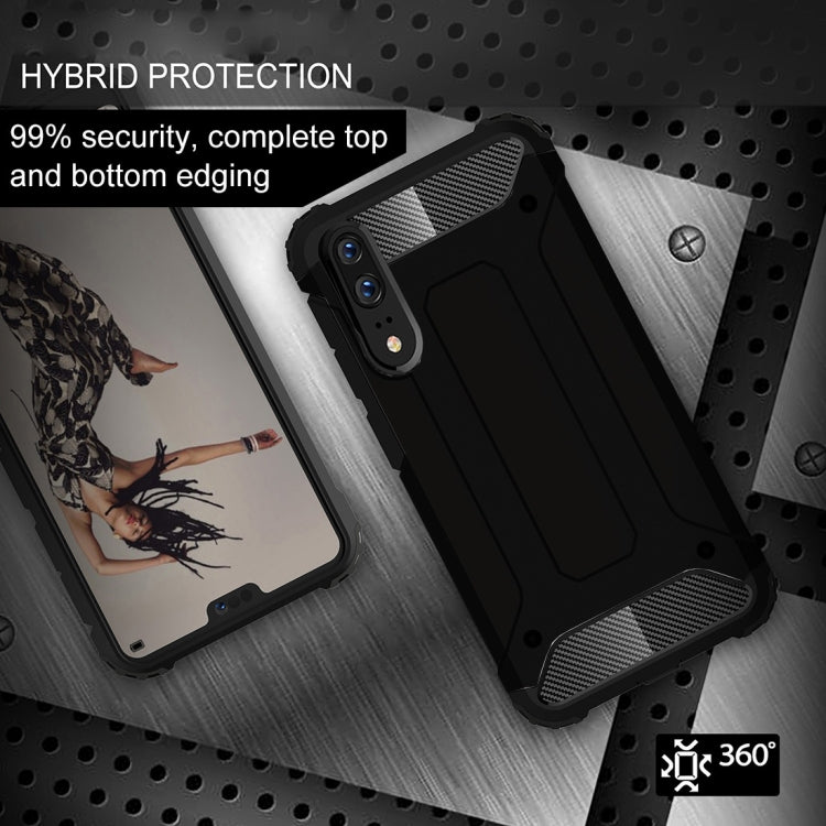 สำหรับ Huawei P20 เคสฝาหลังแบบรวม TPU + PC ที่ทนทานเต็มตัว, For Huawei P20, Huawei P20