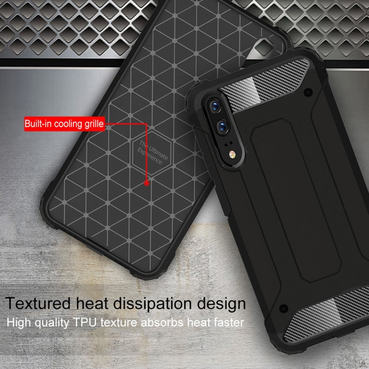 สำหรับ Huawei P20 เคสฝาหลังแบบรวม TPU + PC ที่ทนทานเต็มตัว, For Huawei P20, Huawei P20