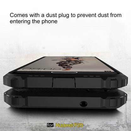 สำหรับ Huawei P20 เคสฝาหลังแบบรวม TPU + PC ที่ทนทานเต็มตัว, For Huawei P20, Huawei P20