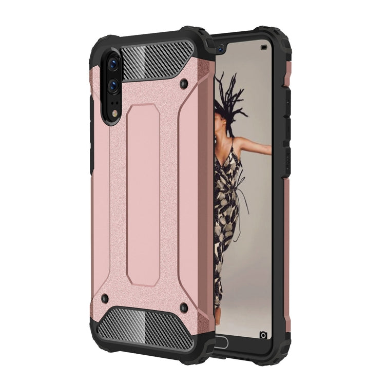 สำหรับ Huawei P20 เคสฝาหลังแบบรวม TPU + PC ที่ทนทานเต็มตัว, For Huawei P20, Huawei P20