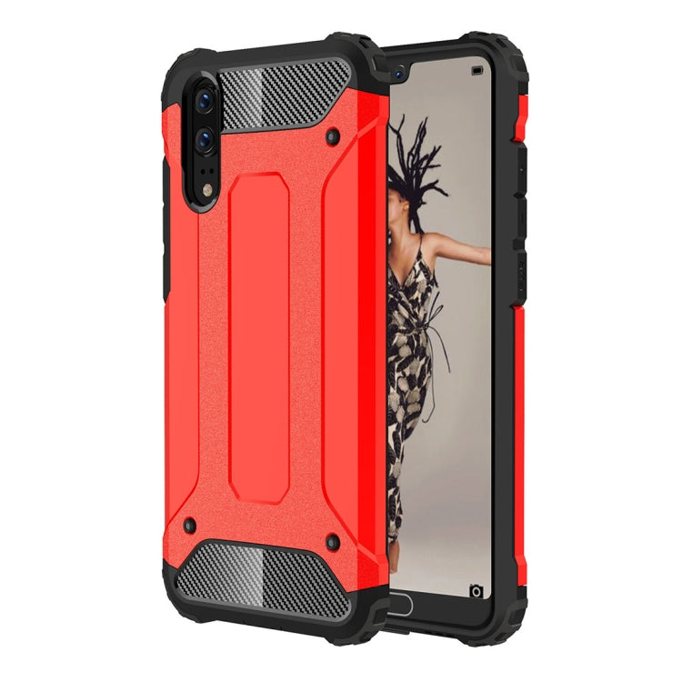 สำหรับ Huawei P20 เคสฝาหลังแบบรวม TPU + PC ที่ทนทานเต็มตัว, For Huawei P20, Huawei P20