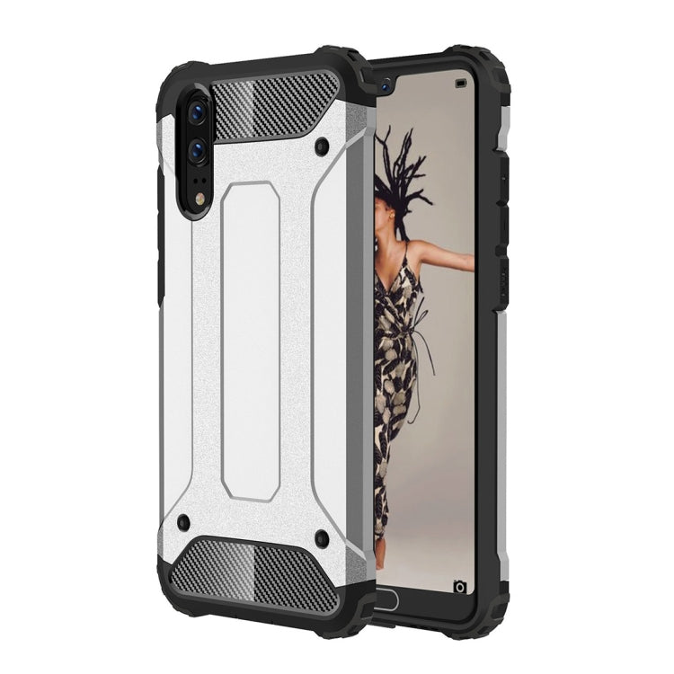 สำหรับ Huawei P20 เคสฝาหลังแบบรวม TPU + PC ที่ทนทานเต็มตัว, For Huawei P20, Huawei P20