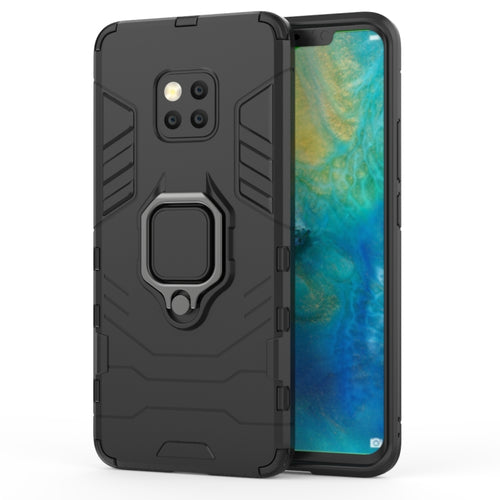 เคสกันกระแทก PC + TPU สำหรับ Huawei Mate 20 Pro พร้อมที่ใส่แหวนแม่เหล็ก, For Huawei Mate 20 Pro
